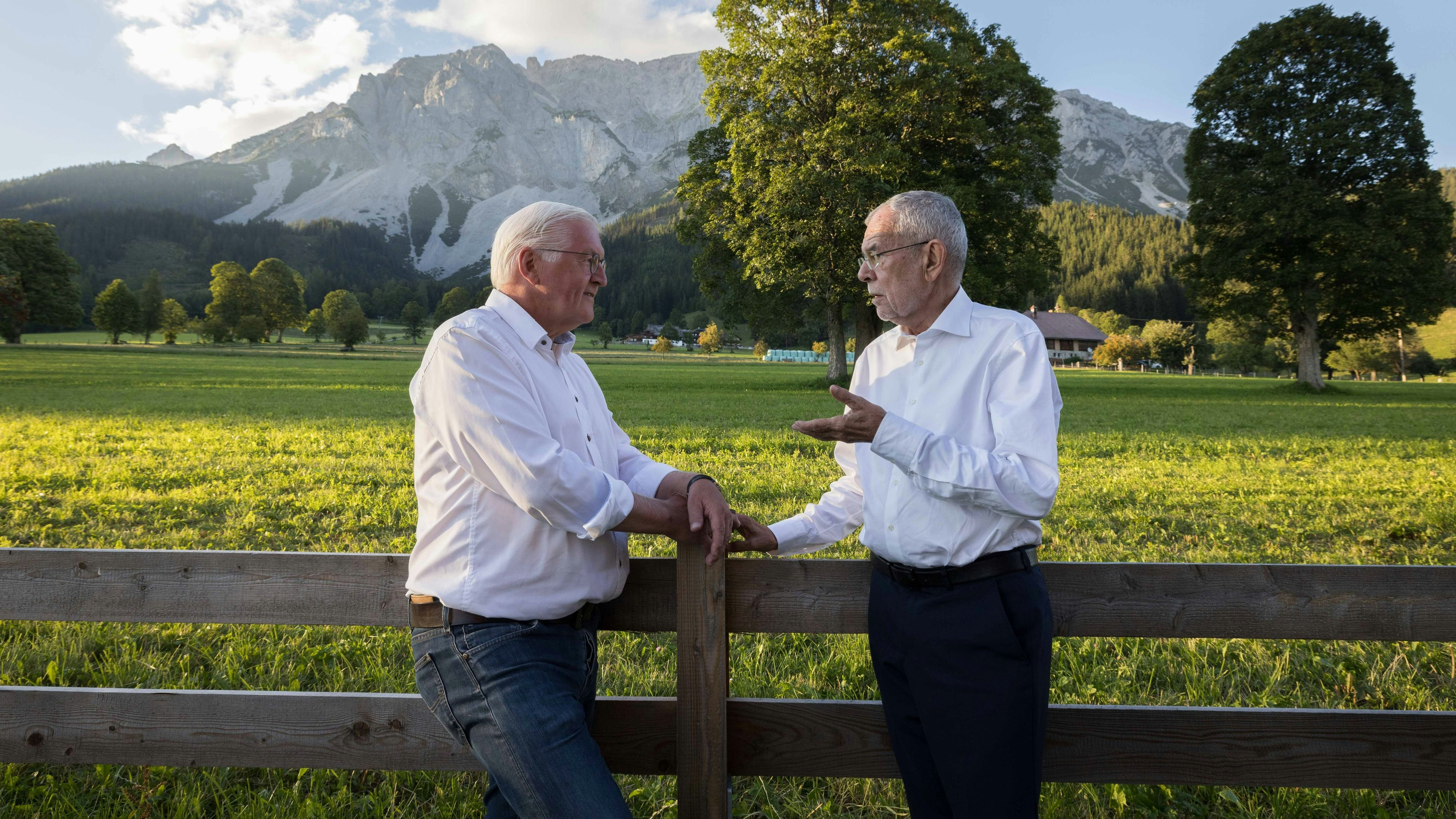 Frank Walter Steinmeier war bei Alexander Van der Bellen zu Besuch in der Steiermark.