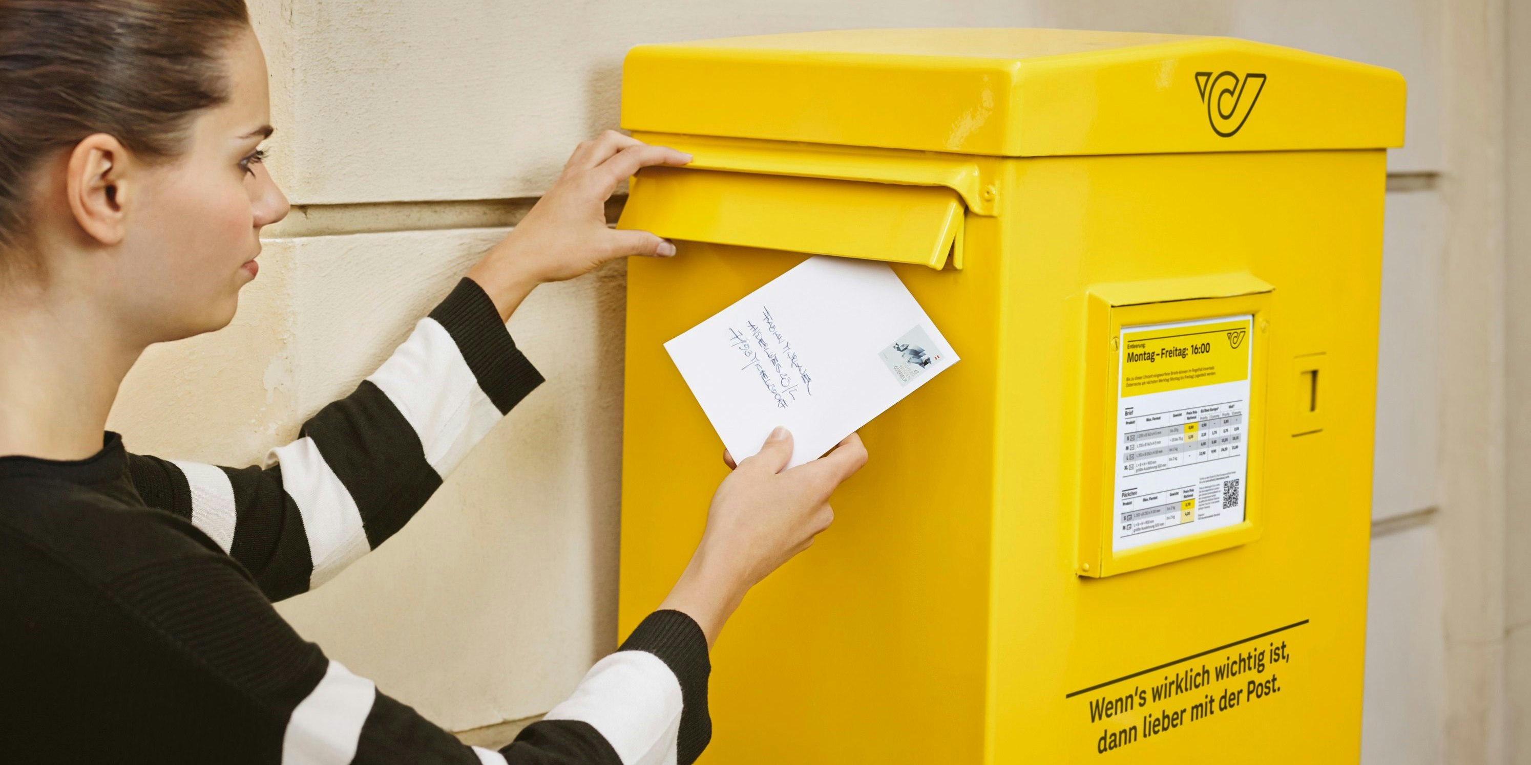 Was vor gar nicht Mal so langer Zeit um 50, später um 65 Cent möglich war, kostet fortan einen ganzen Euro: Einen einfachen Brief versenden.