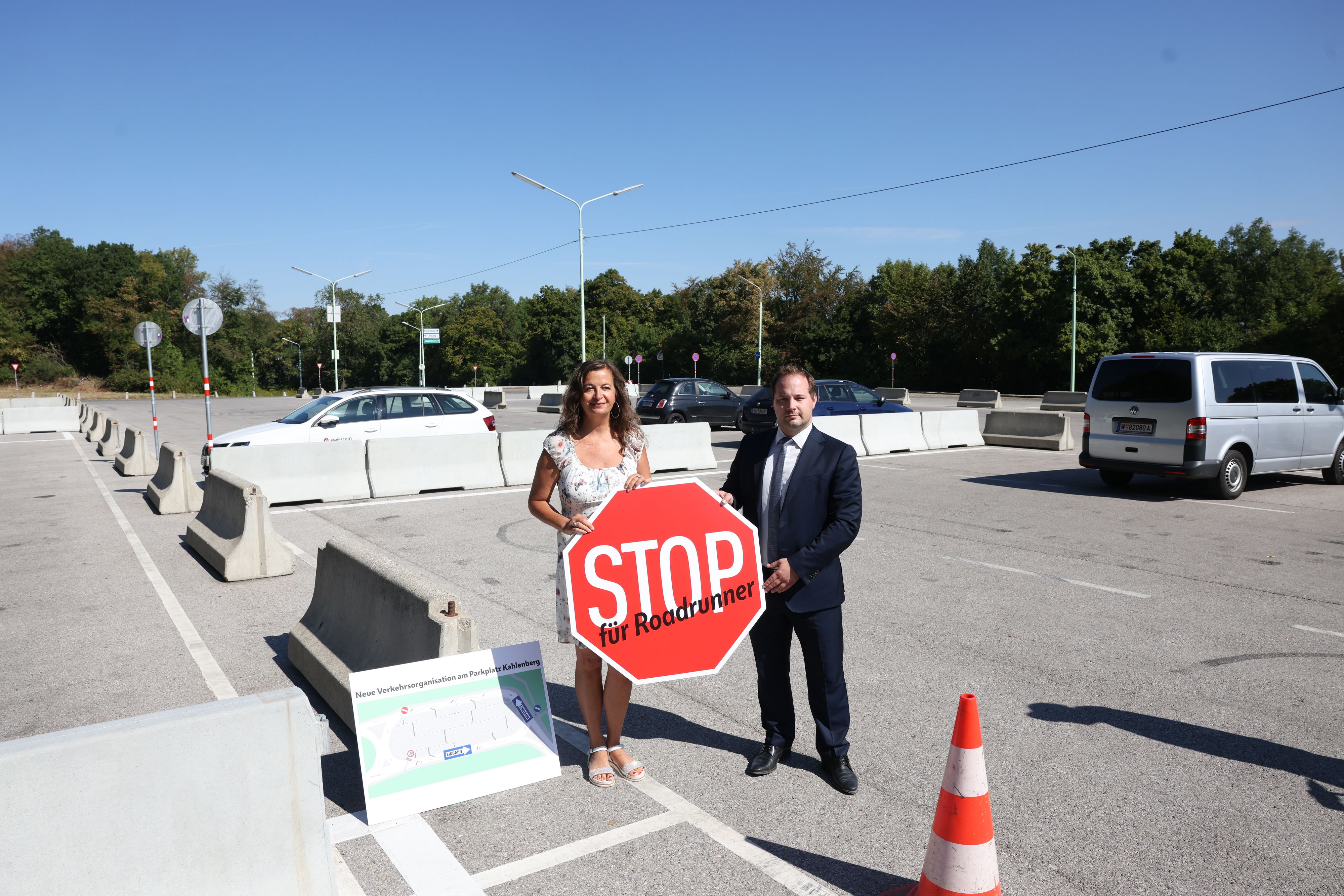Im August wurde die neue Verkehrsorganisation am Kahlenberg beschlossen.