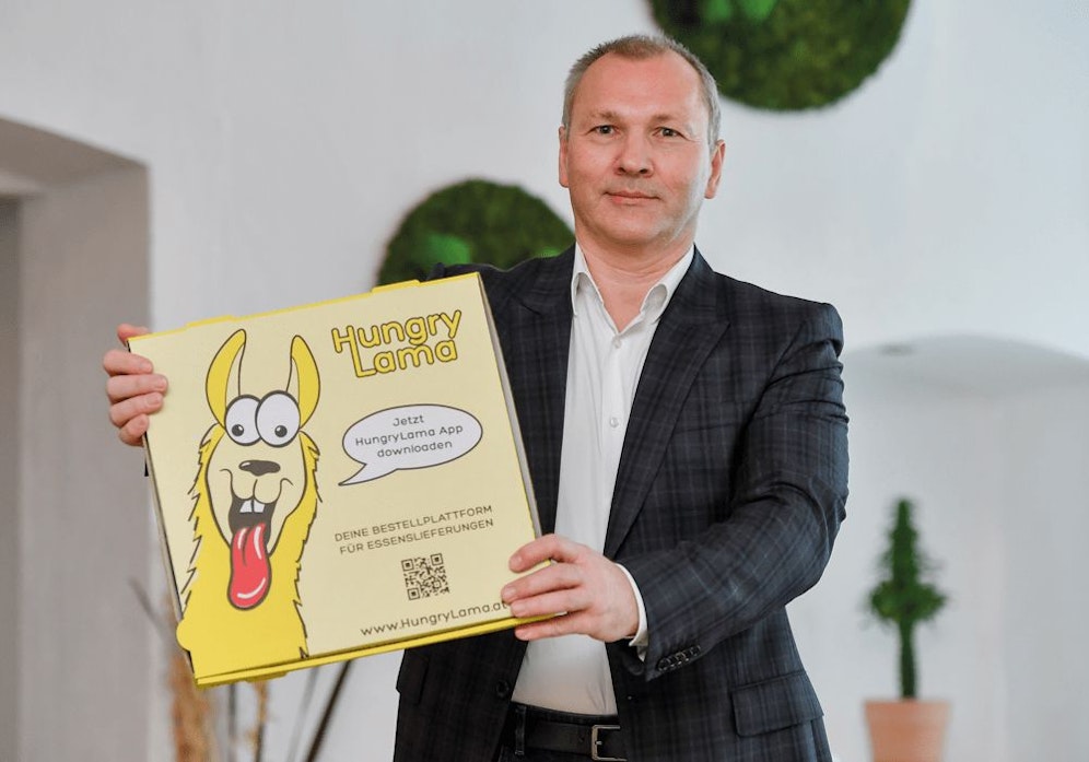 Johannes Starrermayr, Gründer und Geschäftsführer von HungryLama.