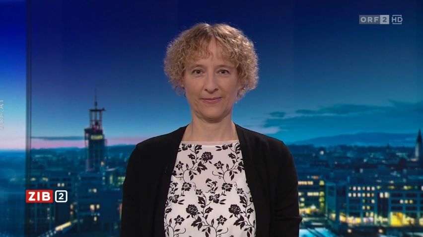 Gewässerökologin Gabriele Weigelhofer in der ORF-"ZIB2".