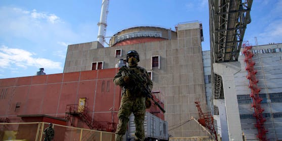 Breits seit mehreren Monaten ist das Atomkraftwerk Saporischschja von russischen Truppen besetzt (Archivbild, aufgenommen m 1. Mai 2022).