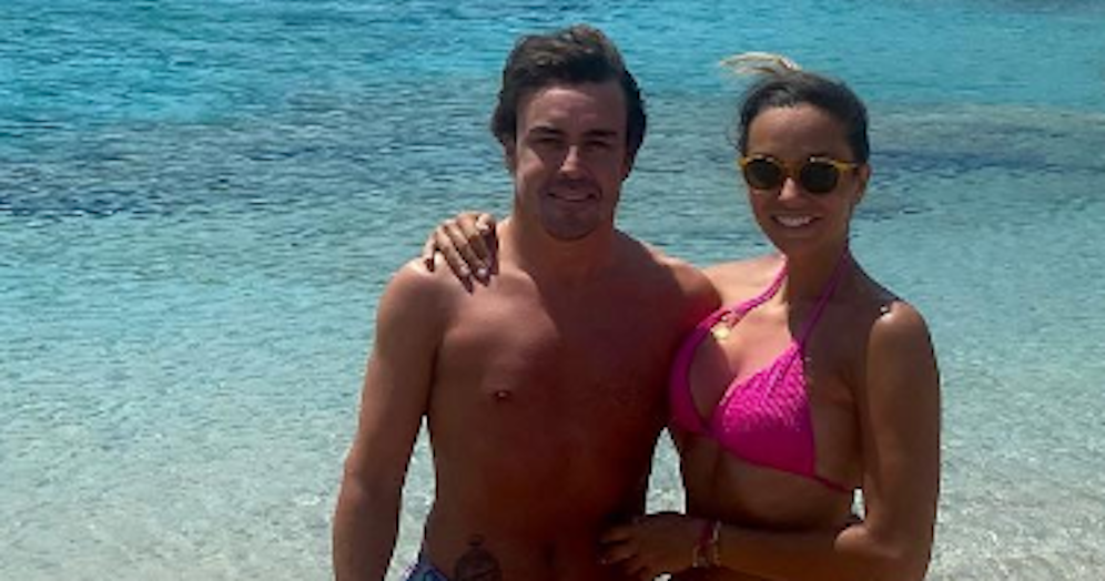 Urlaubsgrüße von Alonso und Schlager