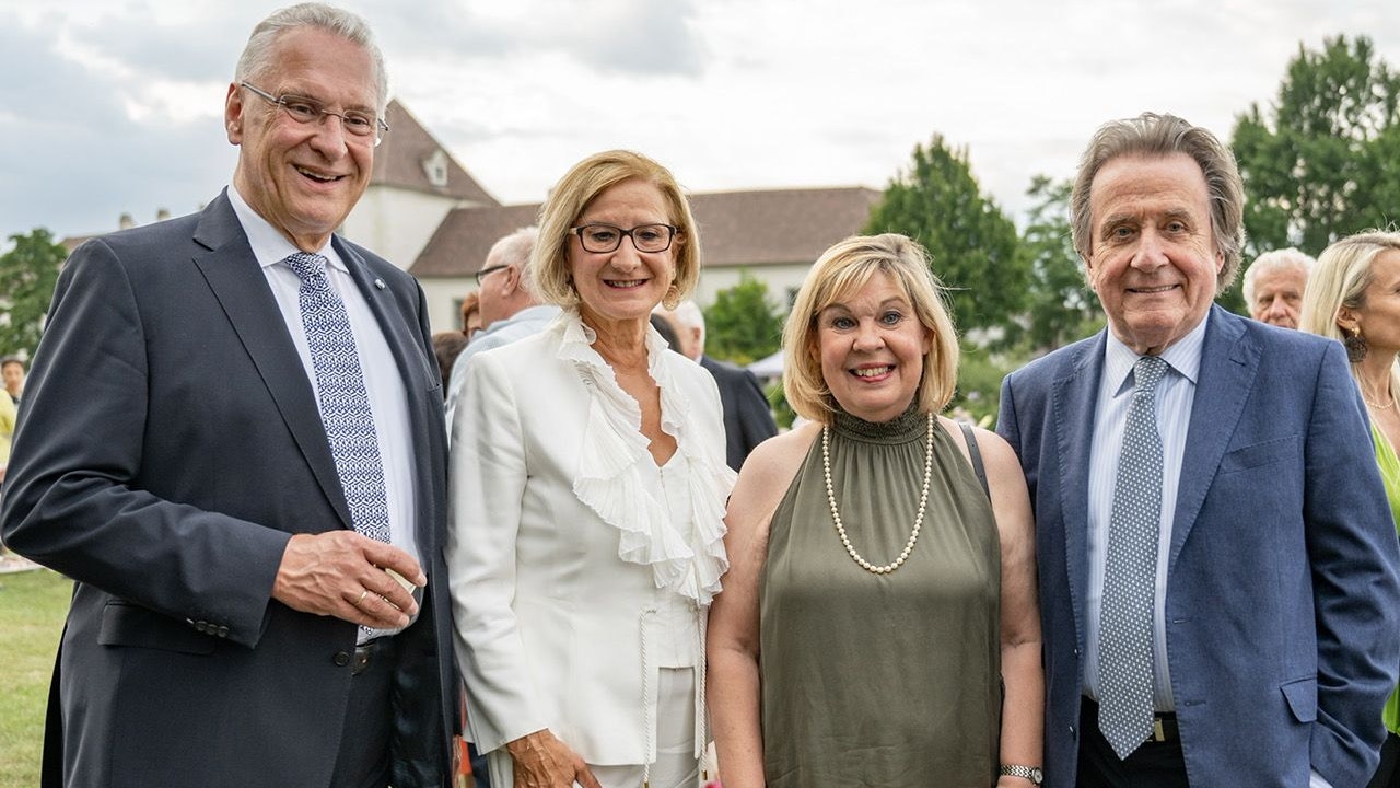 Landeshauptfrau Johanna Mikl-Leitner und Rudolf Buchbinder bei der gestrigen Eröffnung des Grafenegg Festival 2022.