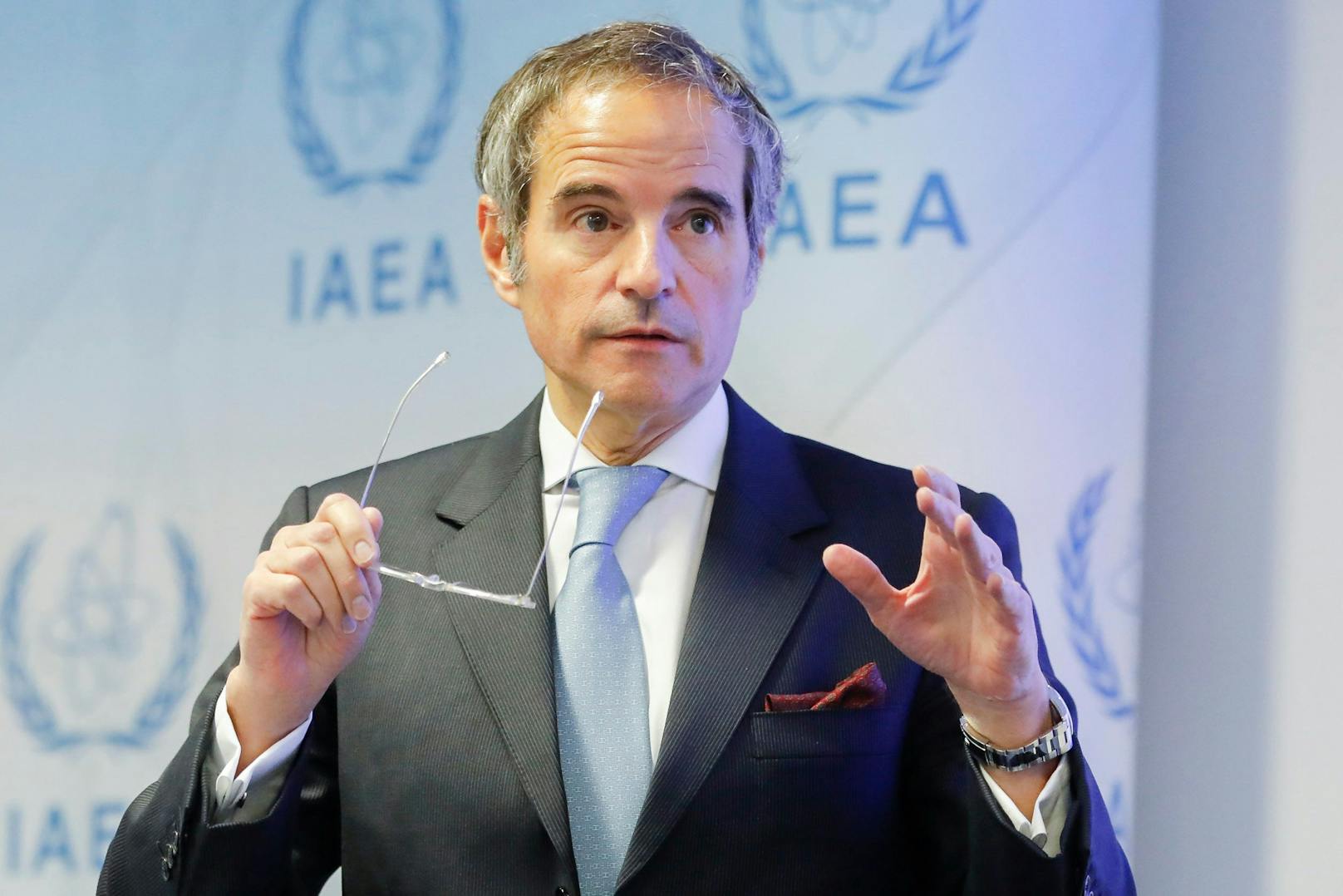 IAEO-Generalsekretär Rafael Mariano Grossi ist in großer Sorge vor einem möglichen Nuklear-Zwischenfall.