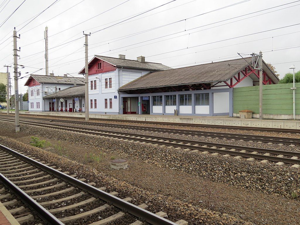 Am Bahnhof in Ybbs kam es zum schrecklichen Unfall.