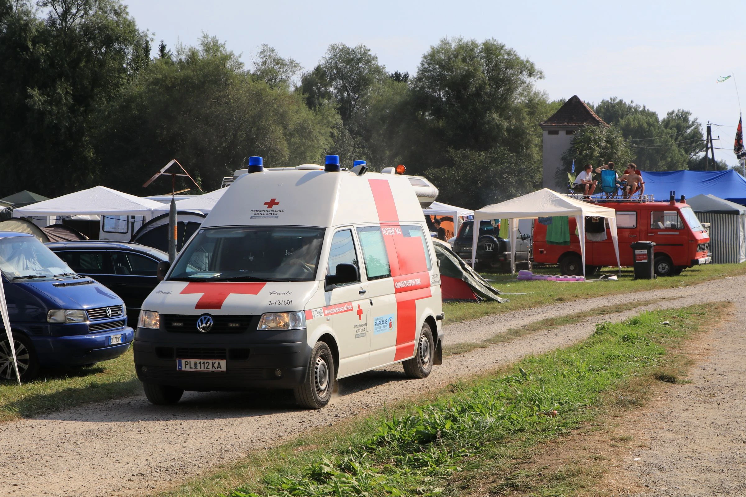 Die Einsatzleiter Stefan Gugerell (li.) und Gerhard Heilig haben mit ihrem Team die meisten Vorbereitungen für den heurigen Sanitätsdienst bereits erfolgreich abgeschlossen.