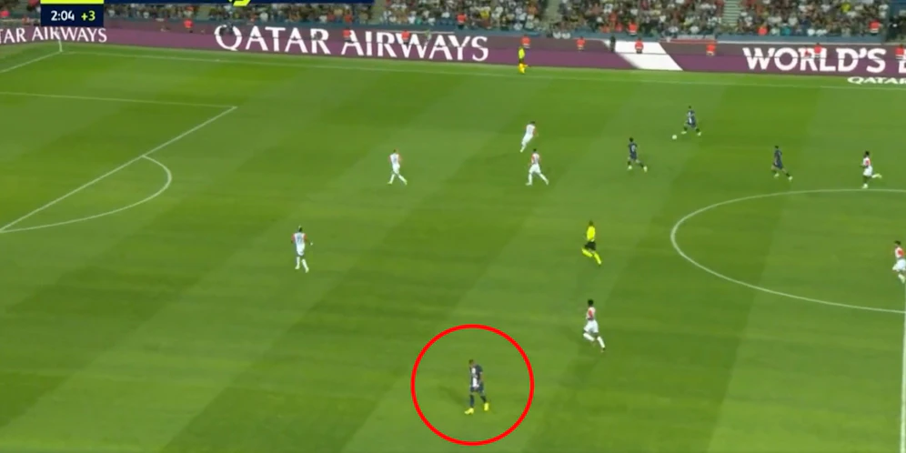 Kylian Mbappe dreht ab.