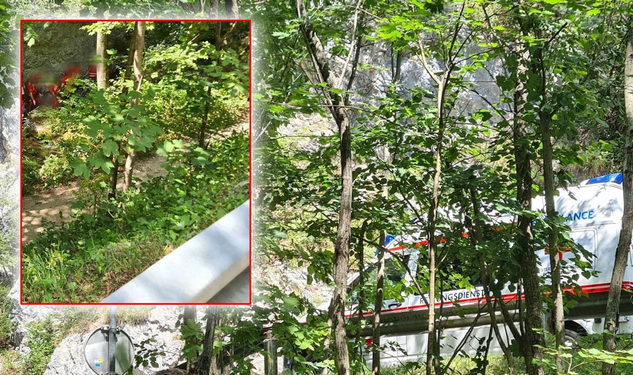 Heute.at - Teenager stürzt bei Wasserfall ab - per Heli ins Spital