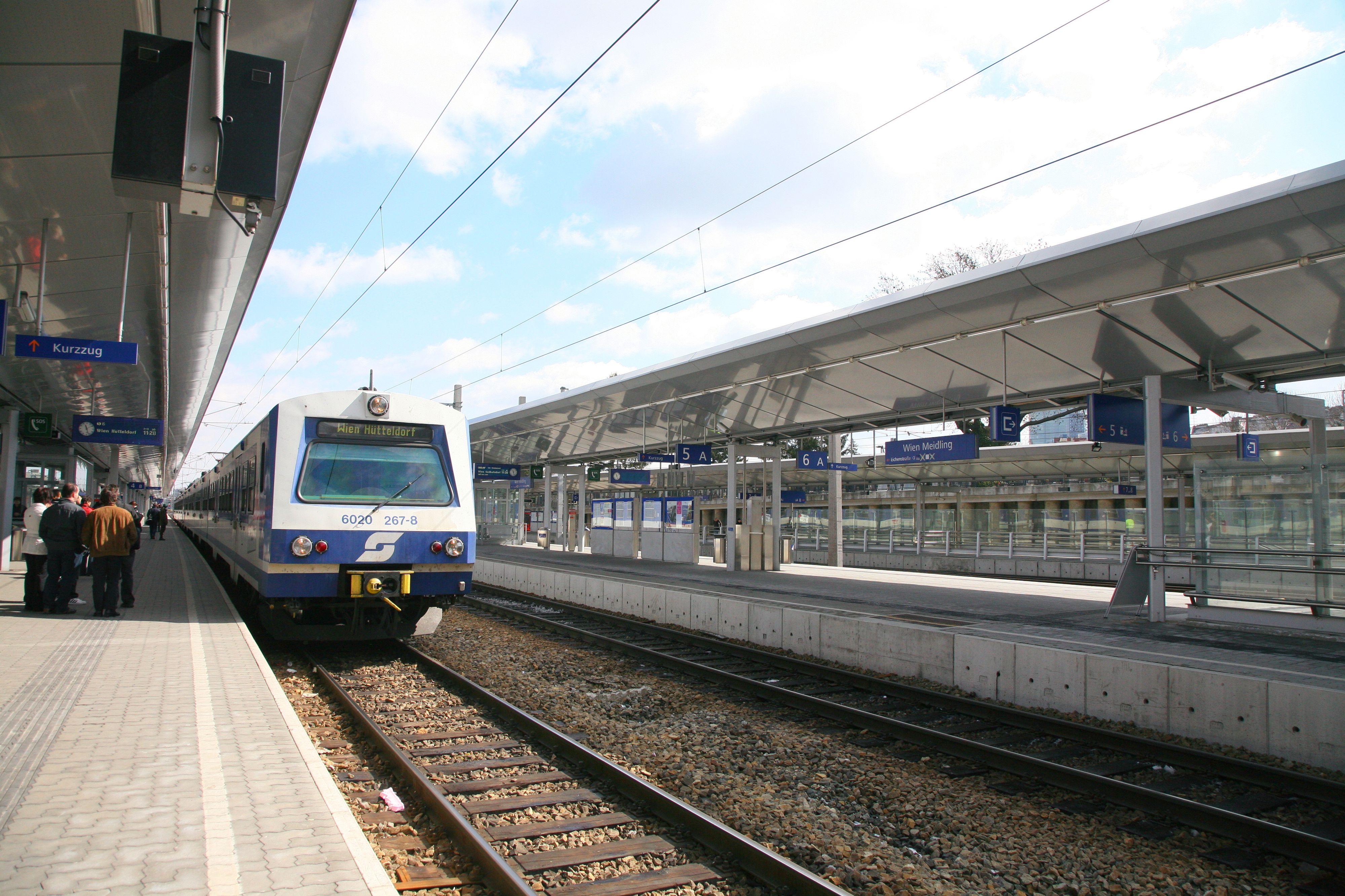 Der Vorfall passierte am Bahnhof Meidling.