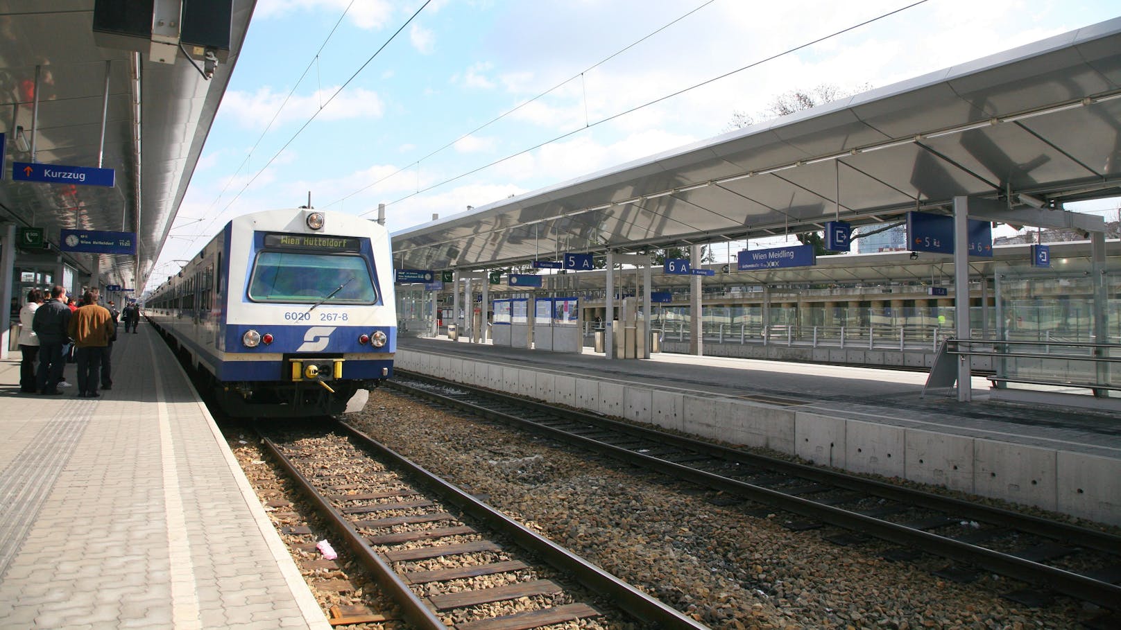 Der Vorfall passierte am Bahnhof Meidling.