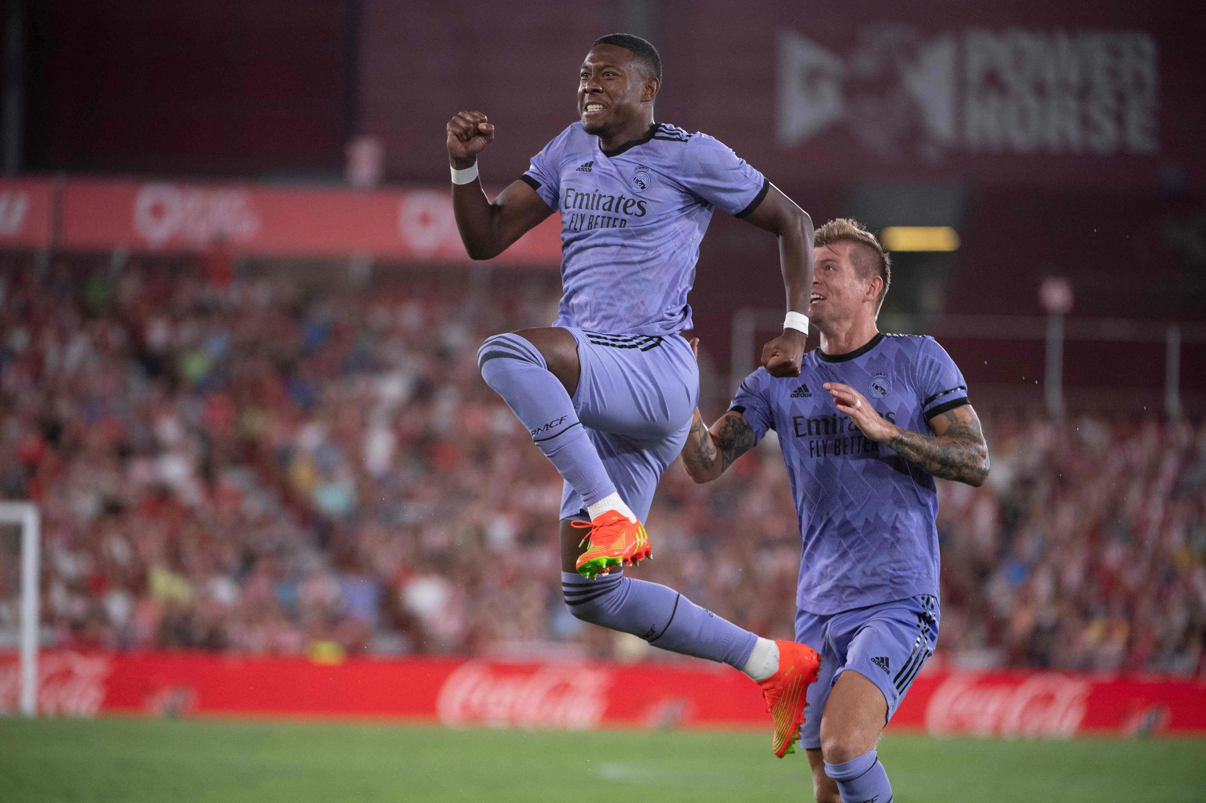 David Alaba beim Torjubel