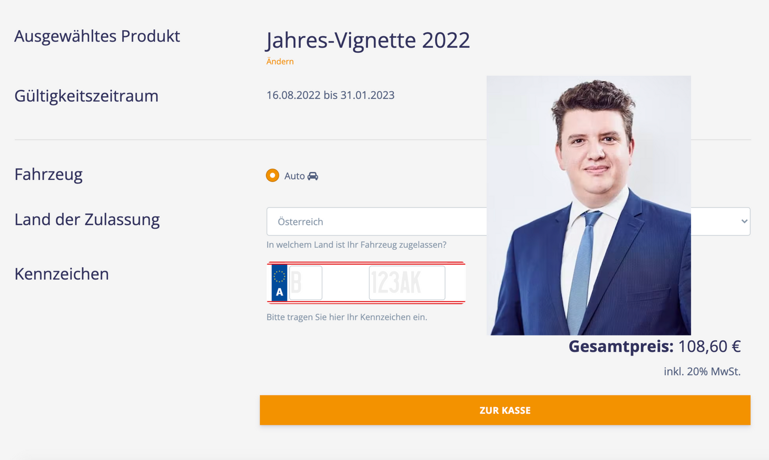 Anwalt Havlik vertritt Vignetten-Opfer