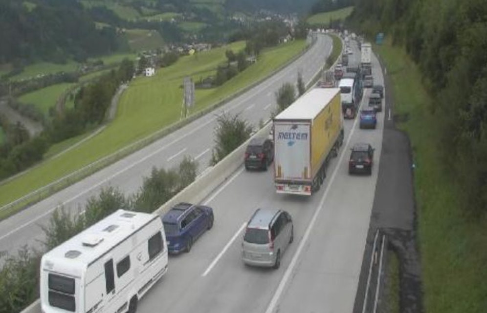 Die A10 Tauernautobahn war in beide Richtungen gesperrt.
