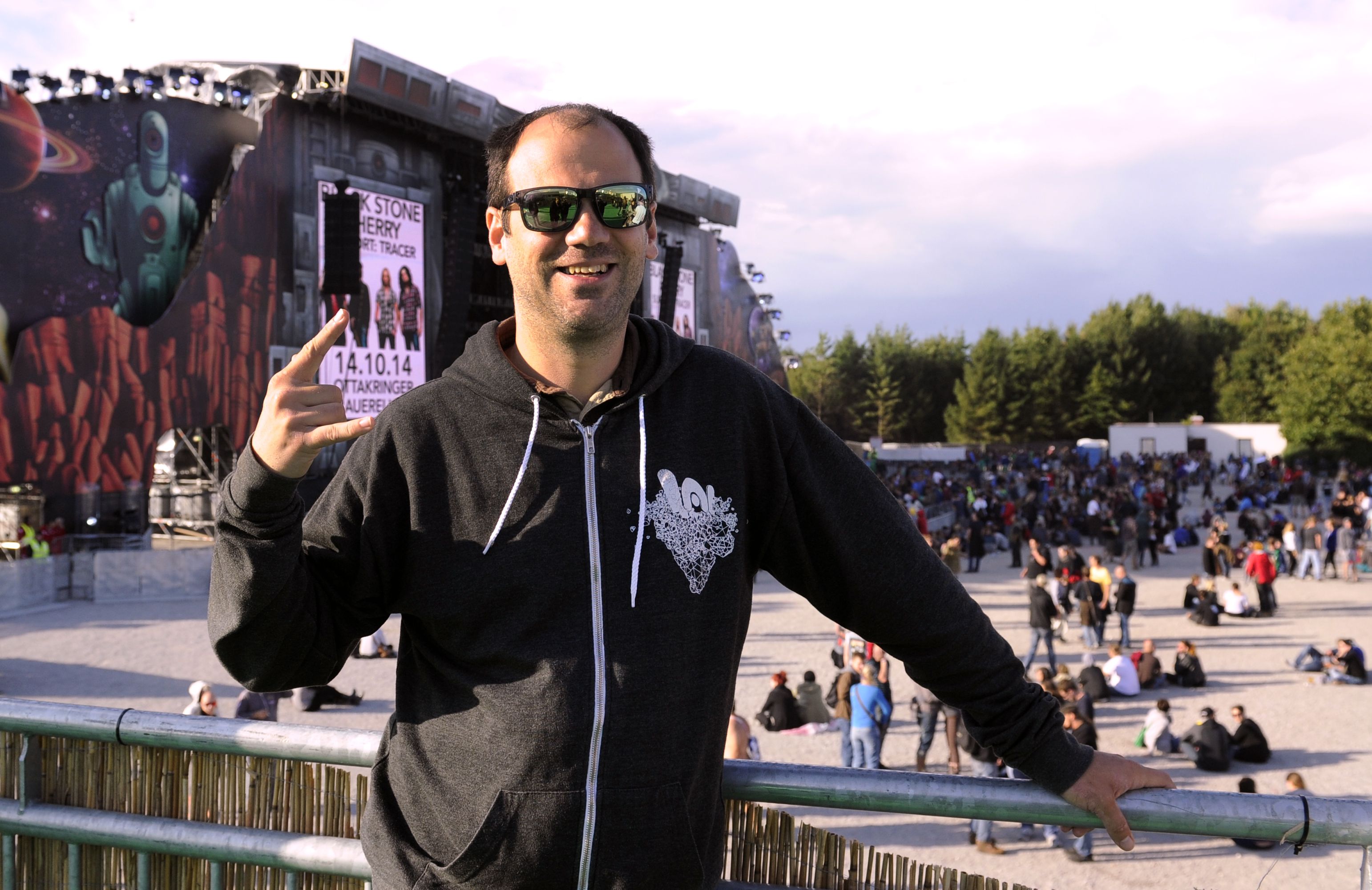 Veranstalter Harry Jenner ist das Herz des Frequency Festivals.