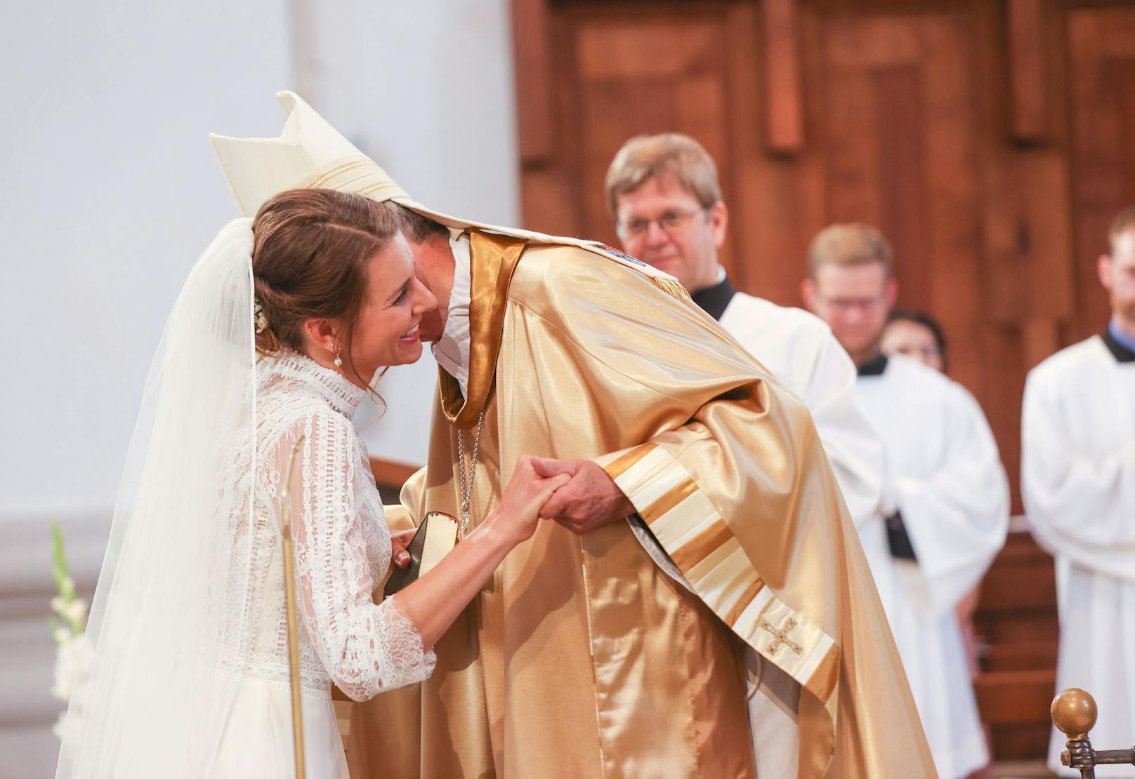 Zum Abschluss gratulierte ihr der Salzburger Erzbischof.