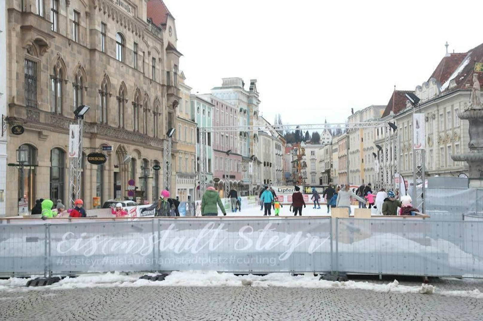 Diesen Winter gibt es kein Eislaufvergnügen in Steyr.