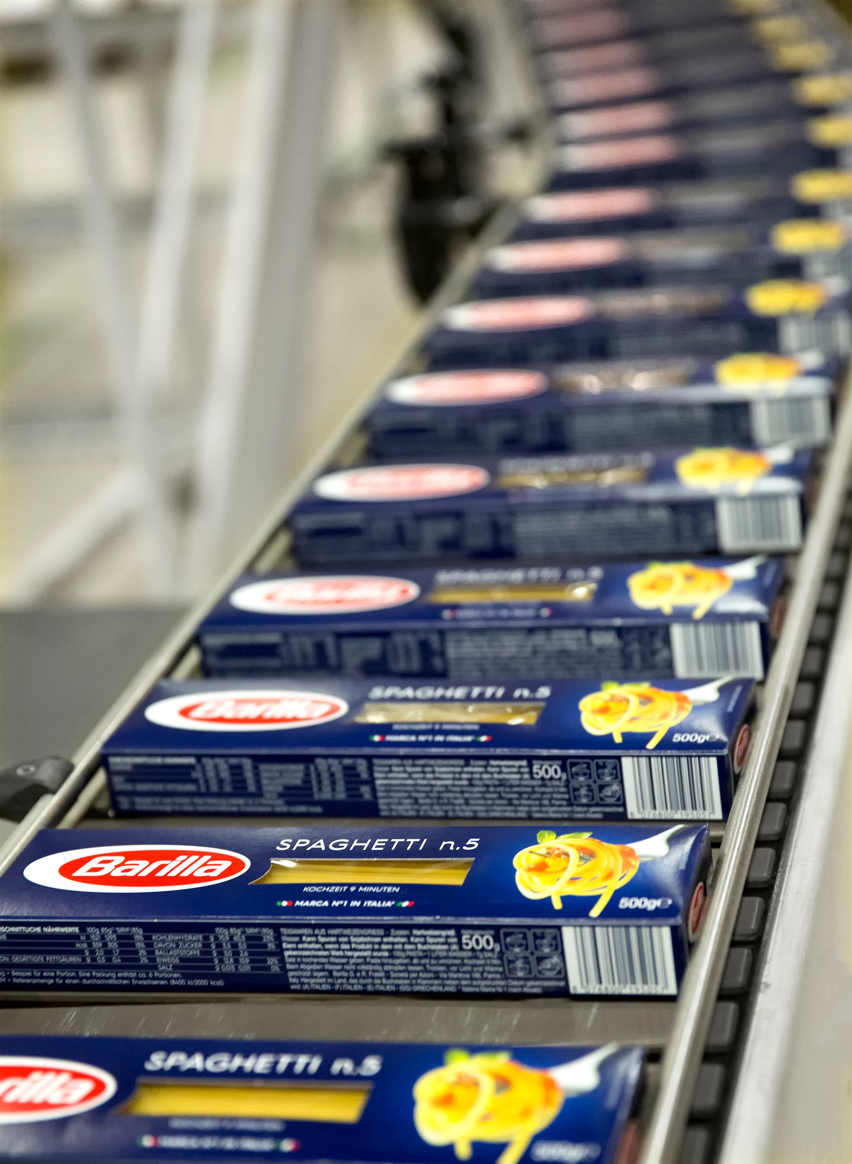 Nach neun Minuten sind die Spaghetti Nr.5 von Barilla in allen Ländern 