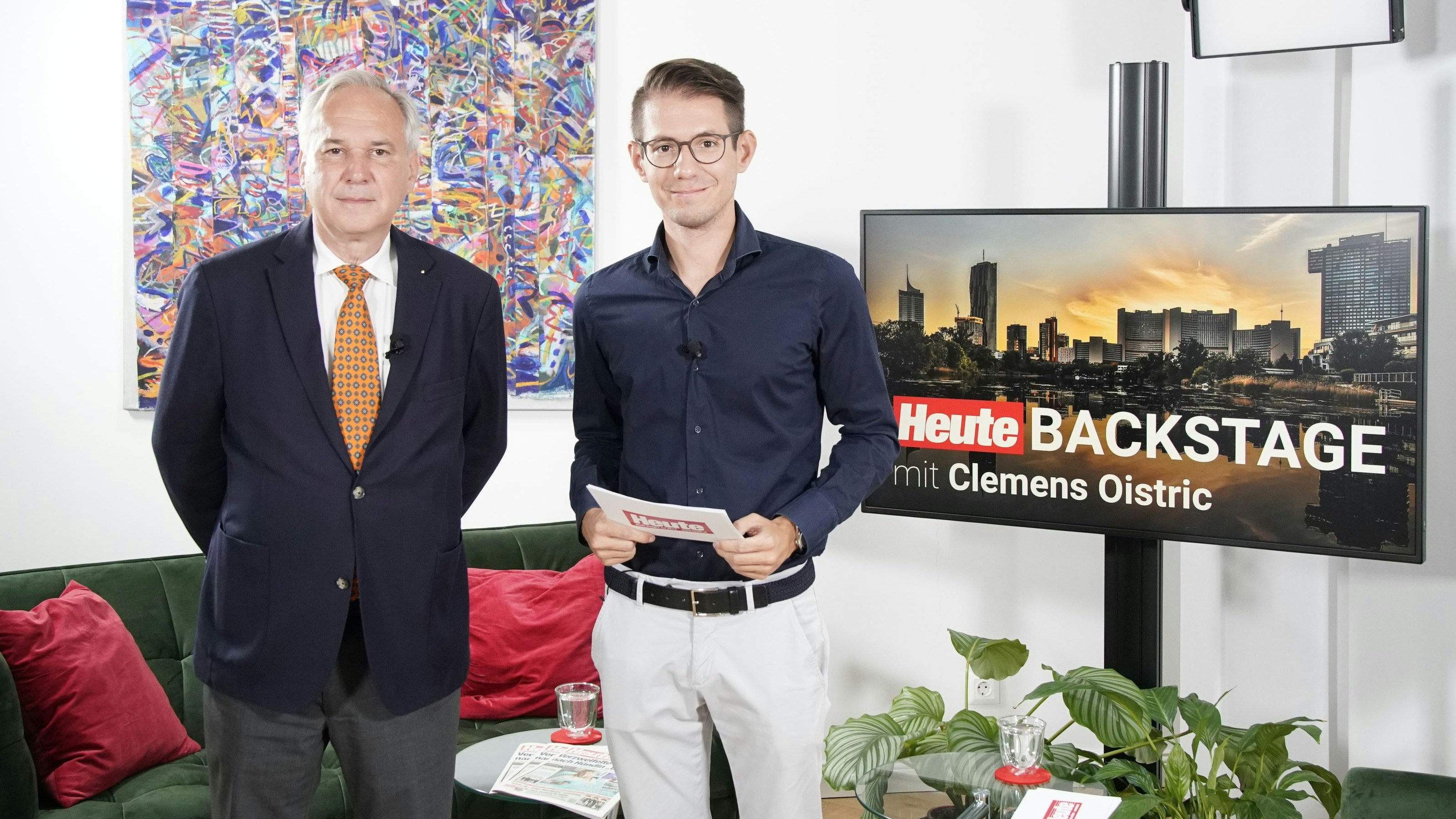 Walter Rosenkranz im Gespräch mit Clemens Oistric