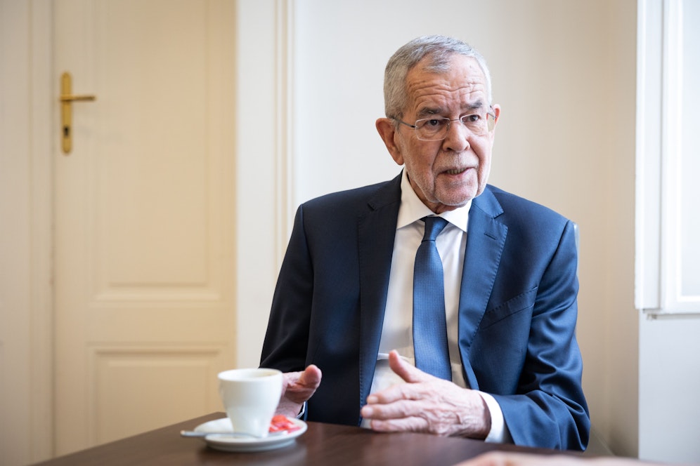 Alexander Van der Bellen kandidiert erneut als Bundespräsident.