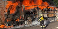 "Hier nicht fahren" – Totalsperre der A21 wegen Feuer-Drama