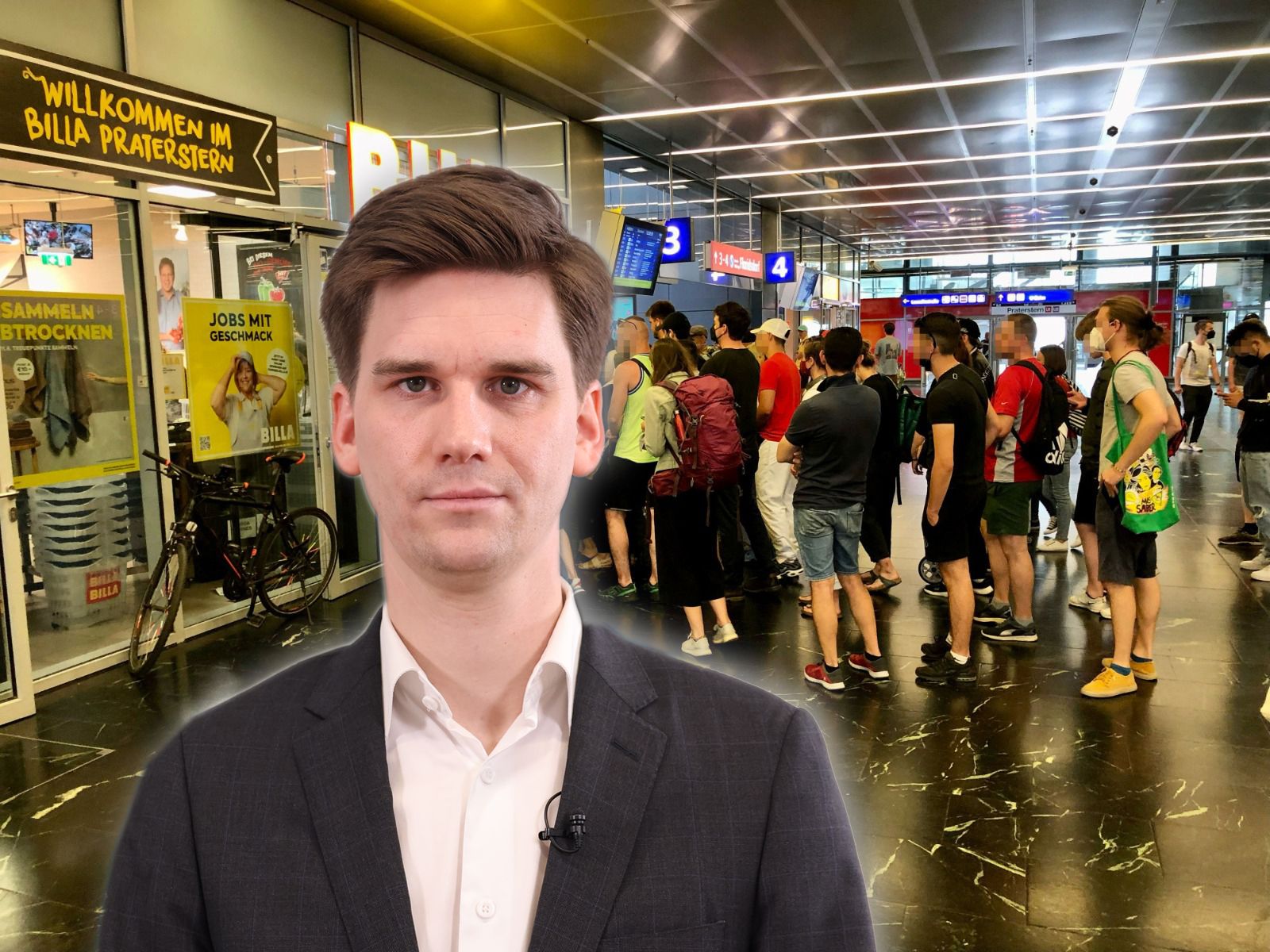 Douglas Hoyos (Neos) will jetzt über die Sonntagsöffnung diskutieren.