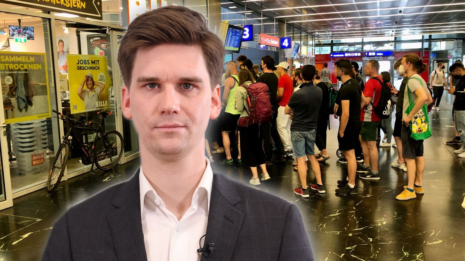 Douglas Hoyos (Neos) will jetzt über die Sonntagsöffnung diskutieren.