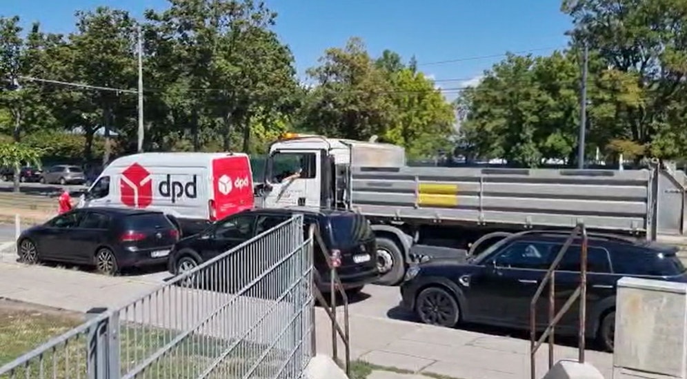 Streit zwischen zwei Lenkern in Wien-Simmering 