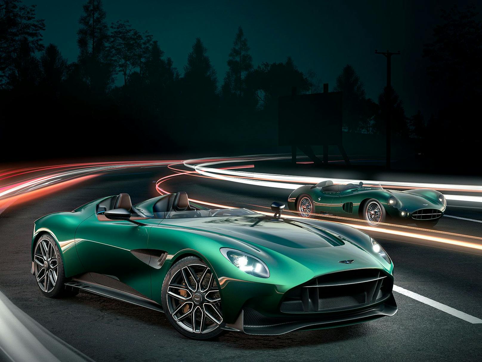 Mit dem Aston Martin DBR22 Concept möchte Aston Martin an die Rennfahrzeuge von früher erinnern.