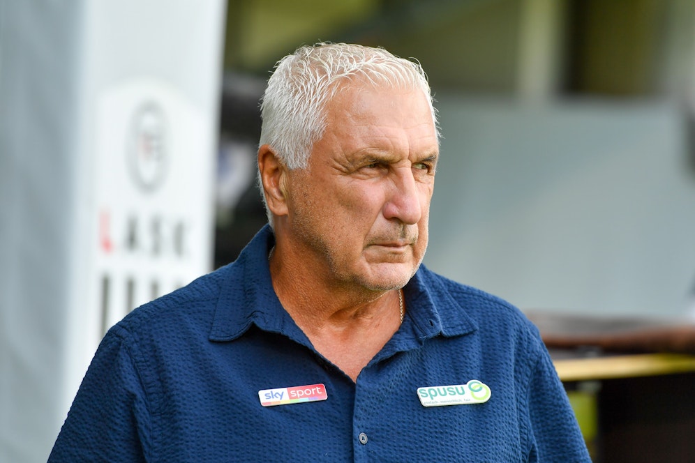 Hans Krankl war nach dem Bundesliga-Spiel LASK gegen Rapid kurzzeitig verhaftet worden.