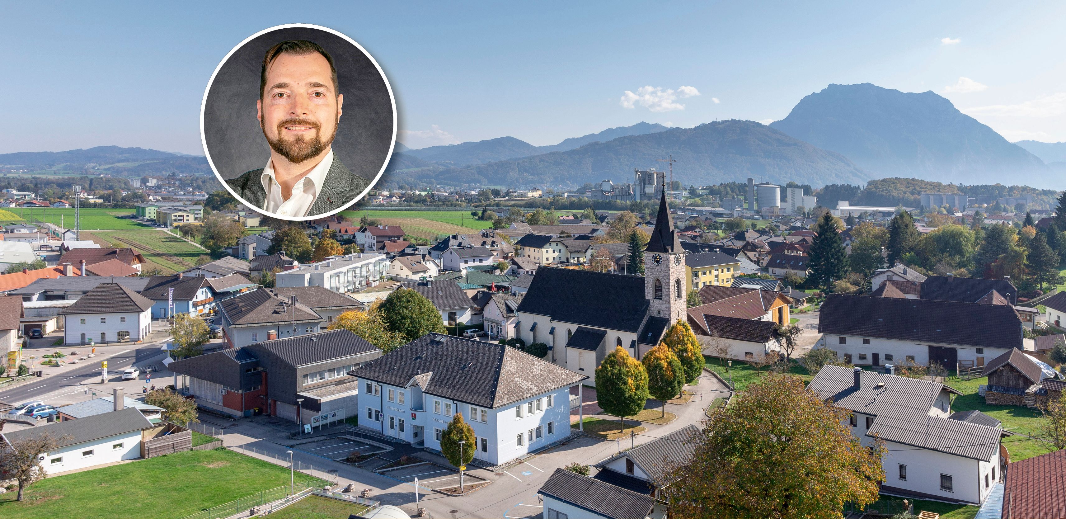 Den Pinsdorfer Bürgermeister Jürgen Berchtaler plagt Wasserknappheit.