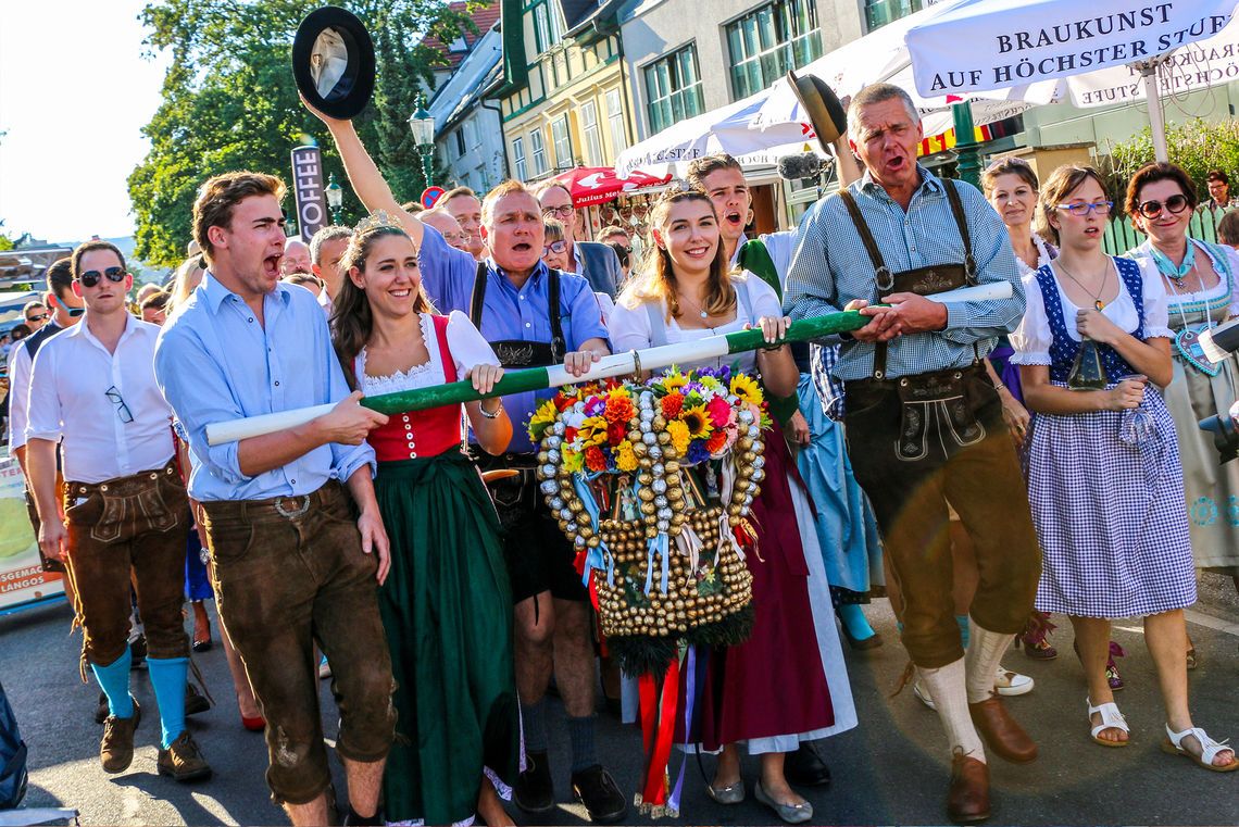 Der Neustifter Kirtag wird in Wien-Döbling von 19. bis 22. August gefeiert.