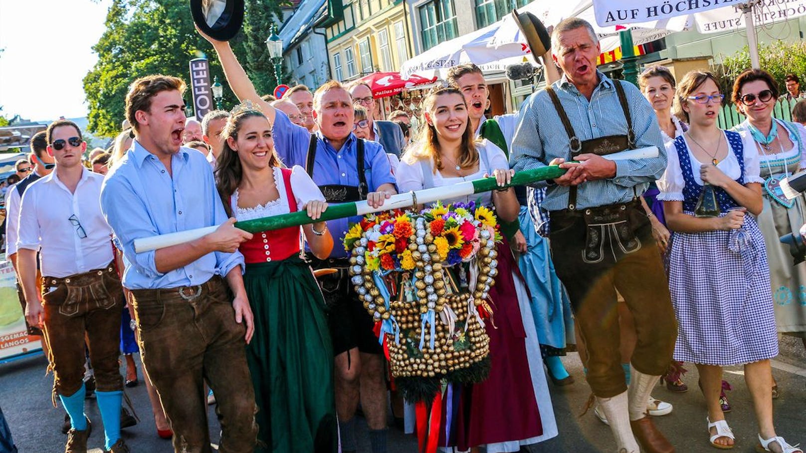 Der Neustifter Kirtag wird in Wien-Döbling von 19. bis 22. August gefeiert.