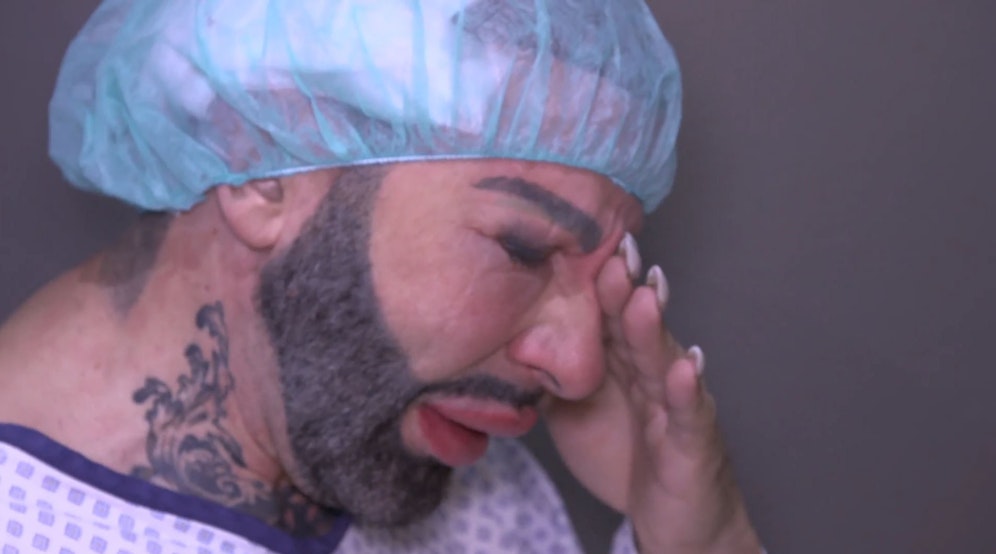 Bei Harald Glööckler kullern die Tränen.