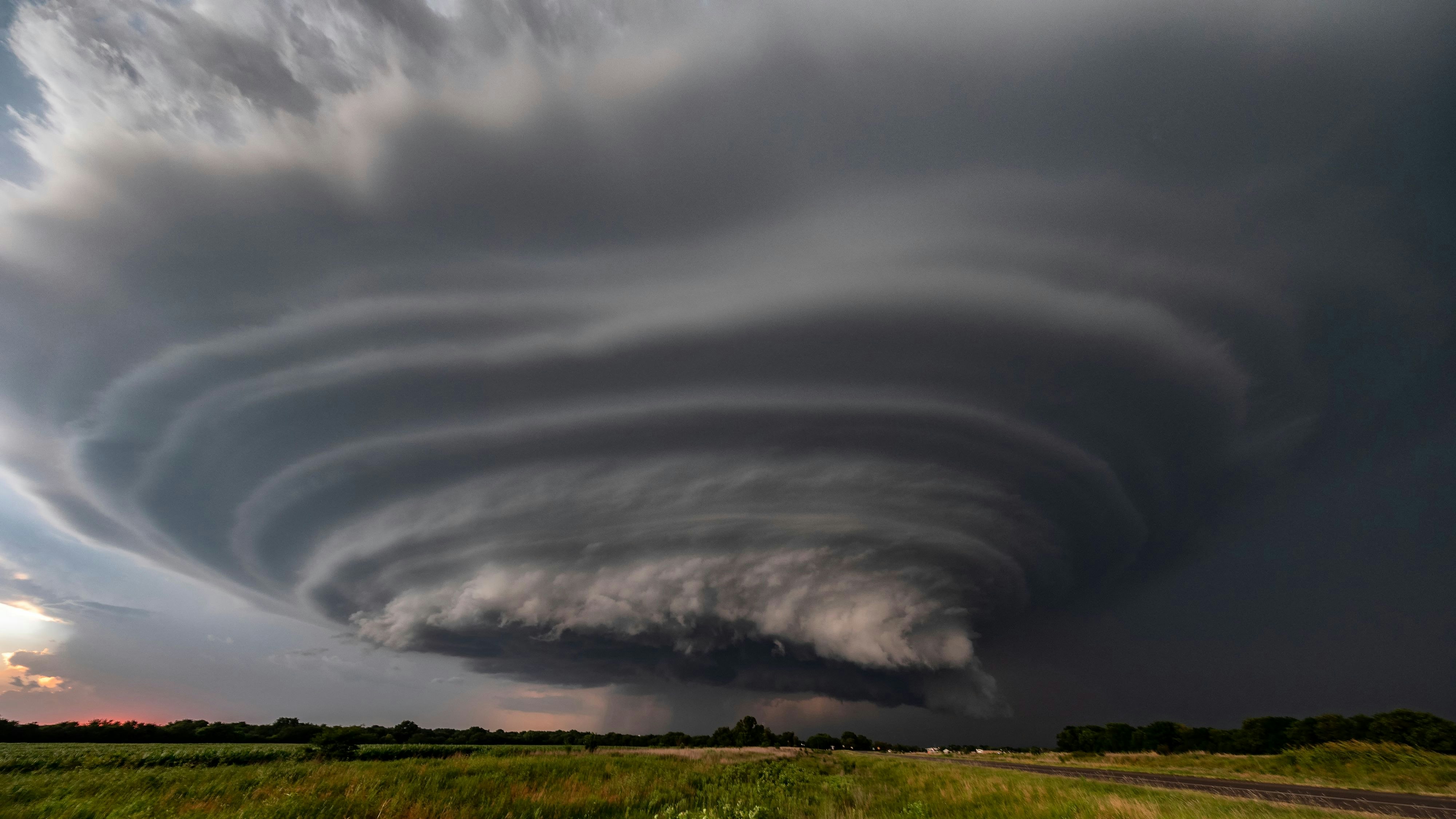 Eine Gewitter-Superzelle. Symbolbild