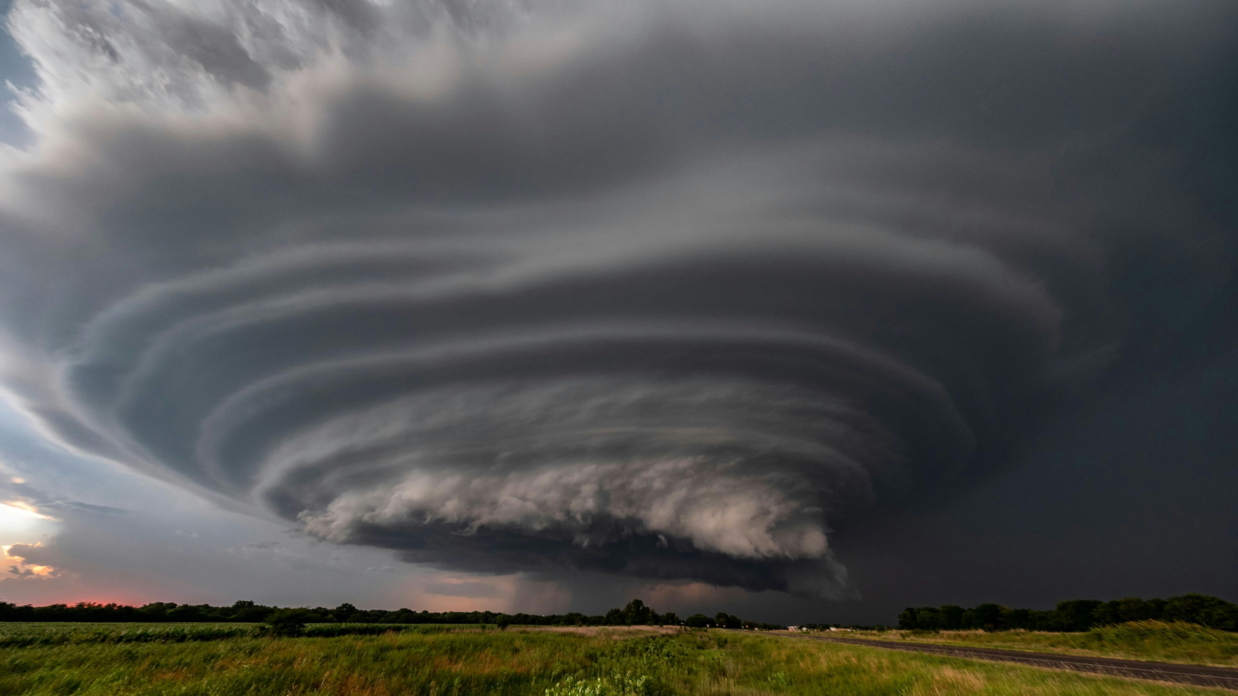Eine Gewitter-Superzelle. Symbolbild
