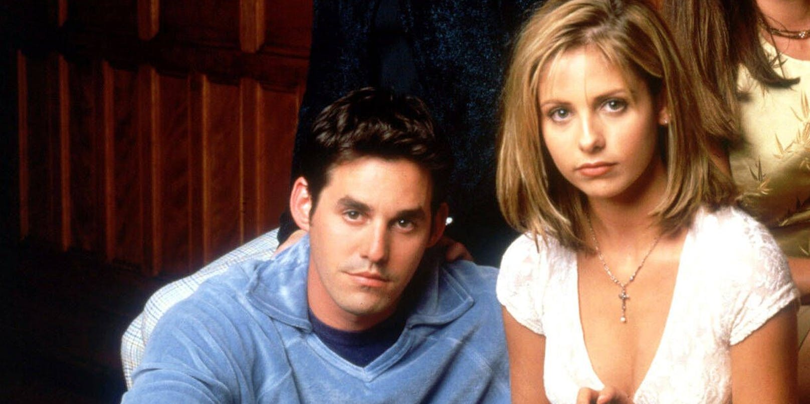 Nicholas Brendon und Sarah Michelle Gellar in "Buffy"