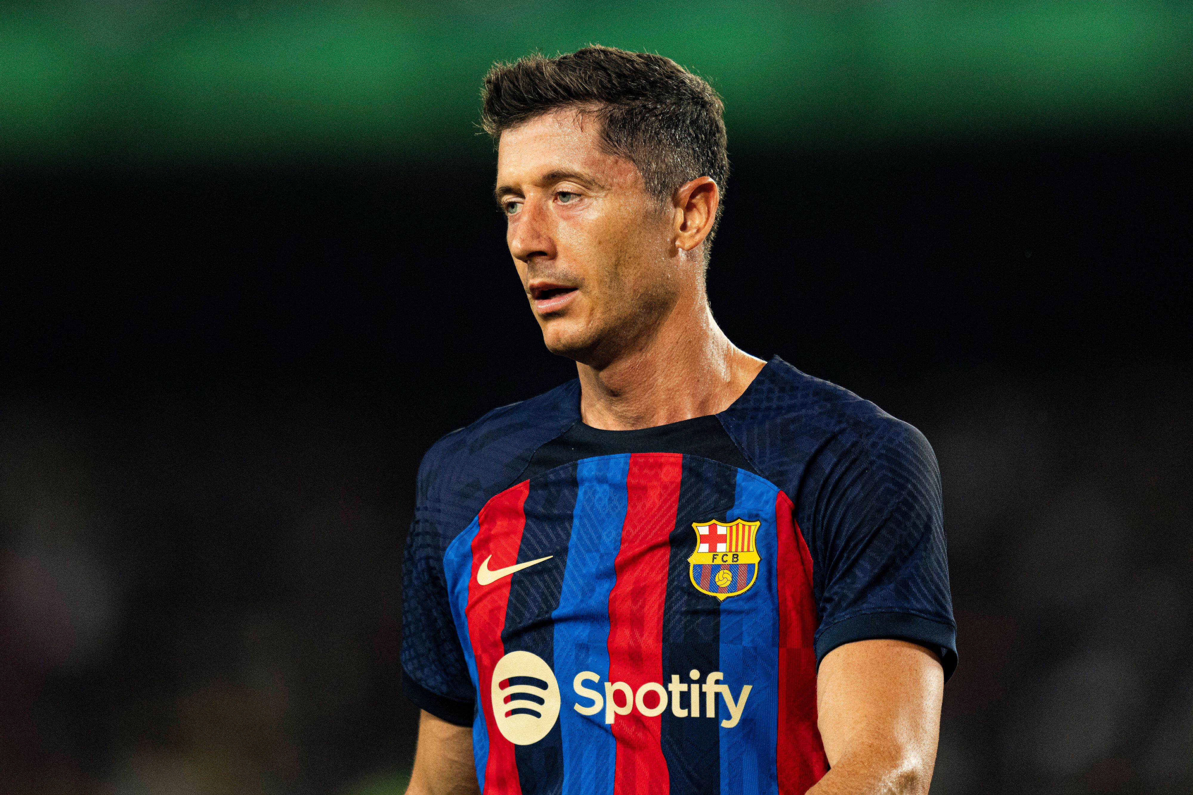 Robert Lewandowski wurde in Barcelona überfallen. 