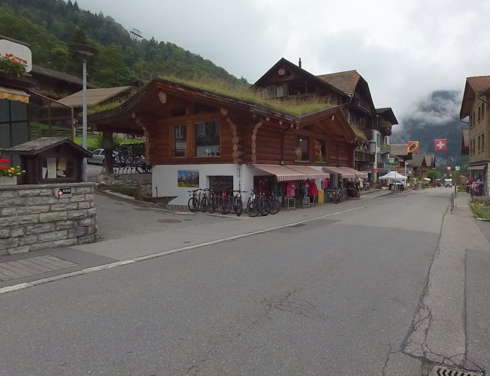 In diesem Haus in der Schweiz ereignete sich der mutmaßliche Mord.