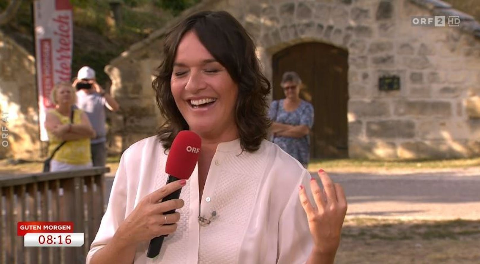 Seit 2016 führt Eva Pölzl durch die Sendung "Guten Morgen Österreich".