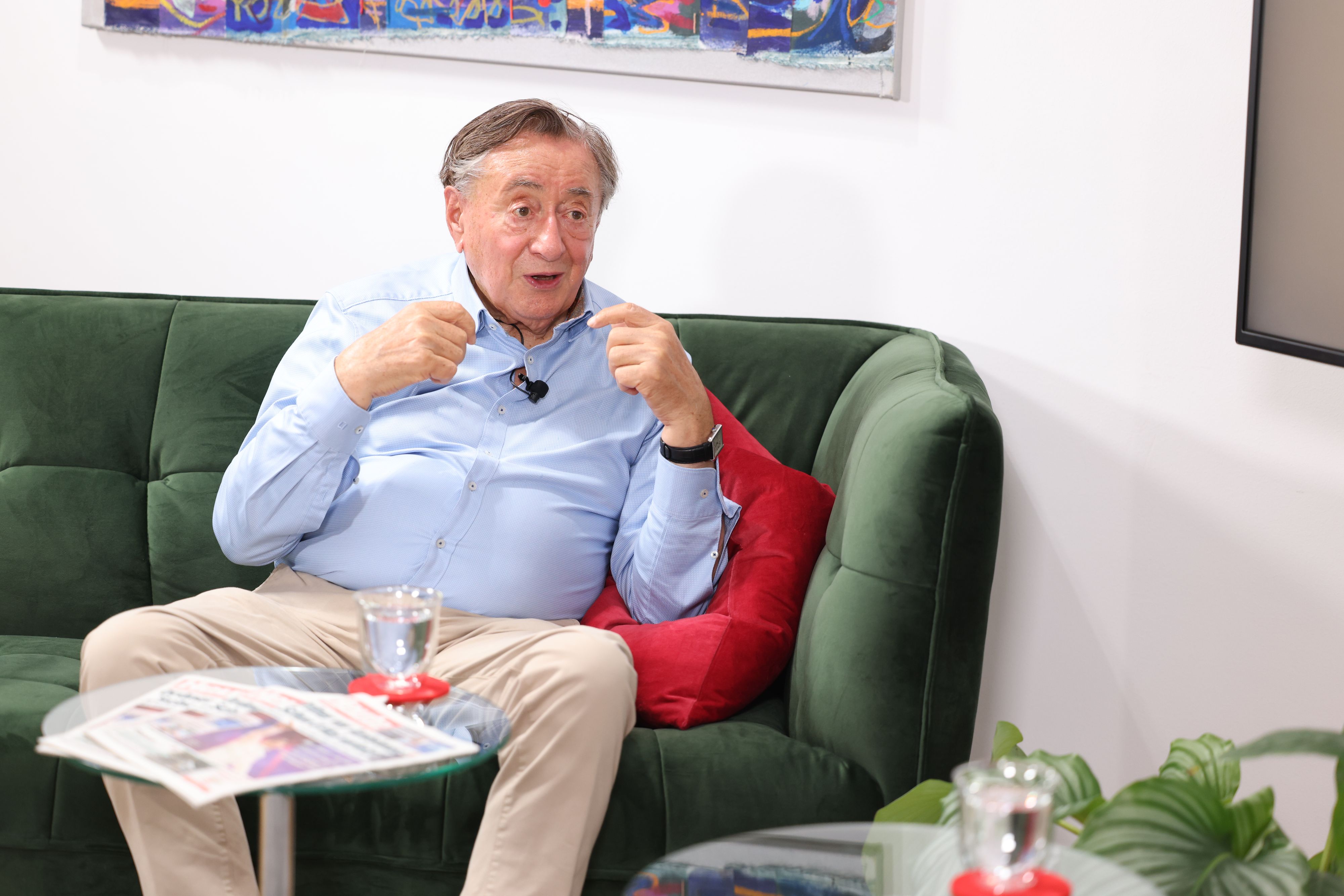 ... und über seinen anstehenden 90. Geburtstag