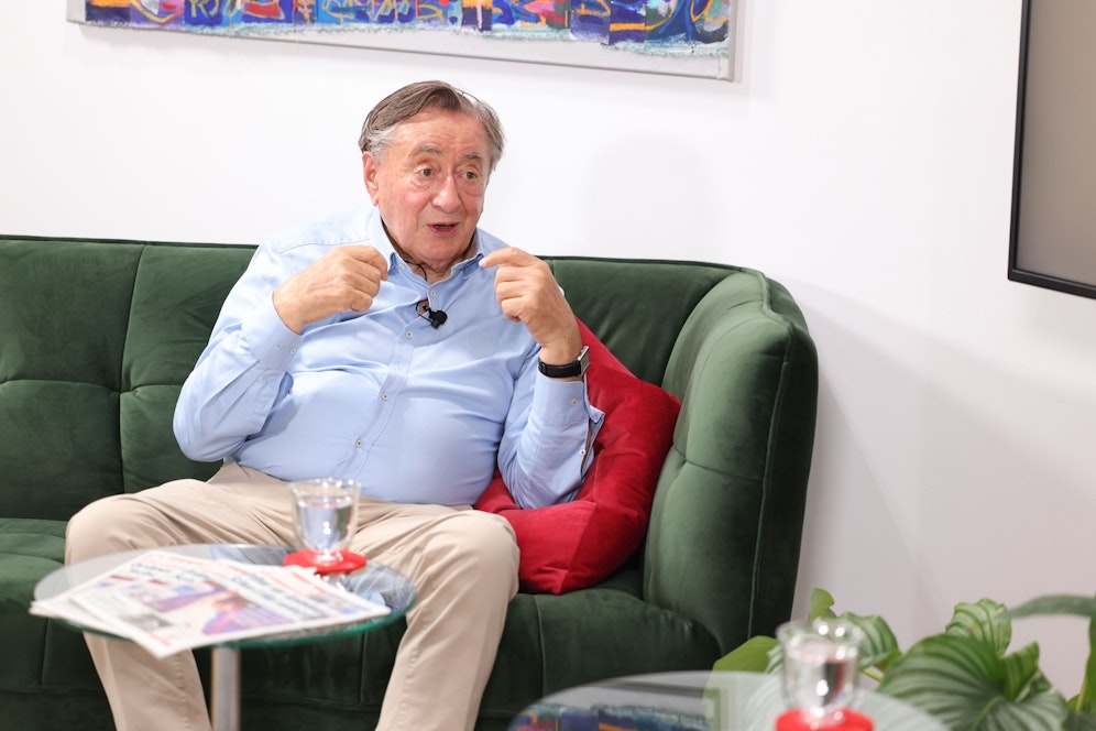 Richard Lugner ist zur Zeit erkältet