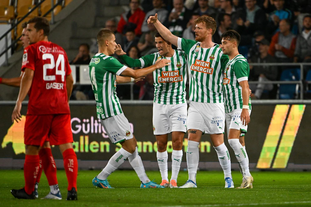 Rapid holte immerhin ein 1:1 in Vaduz