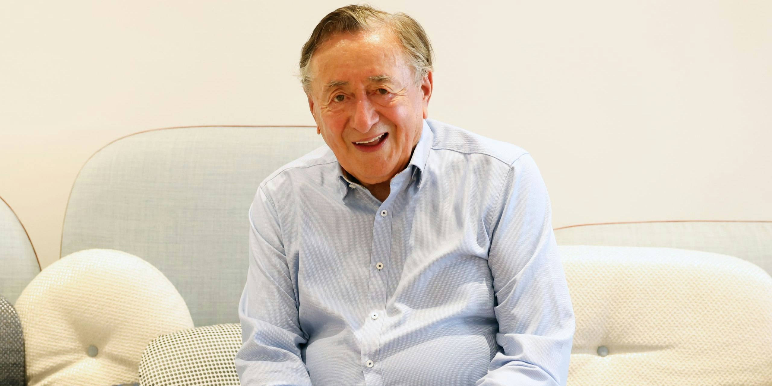 Richard Lugner auf Besuch im "Heute"-Büro