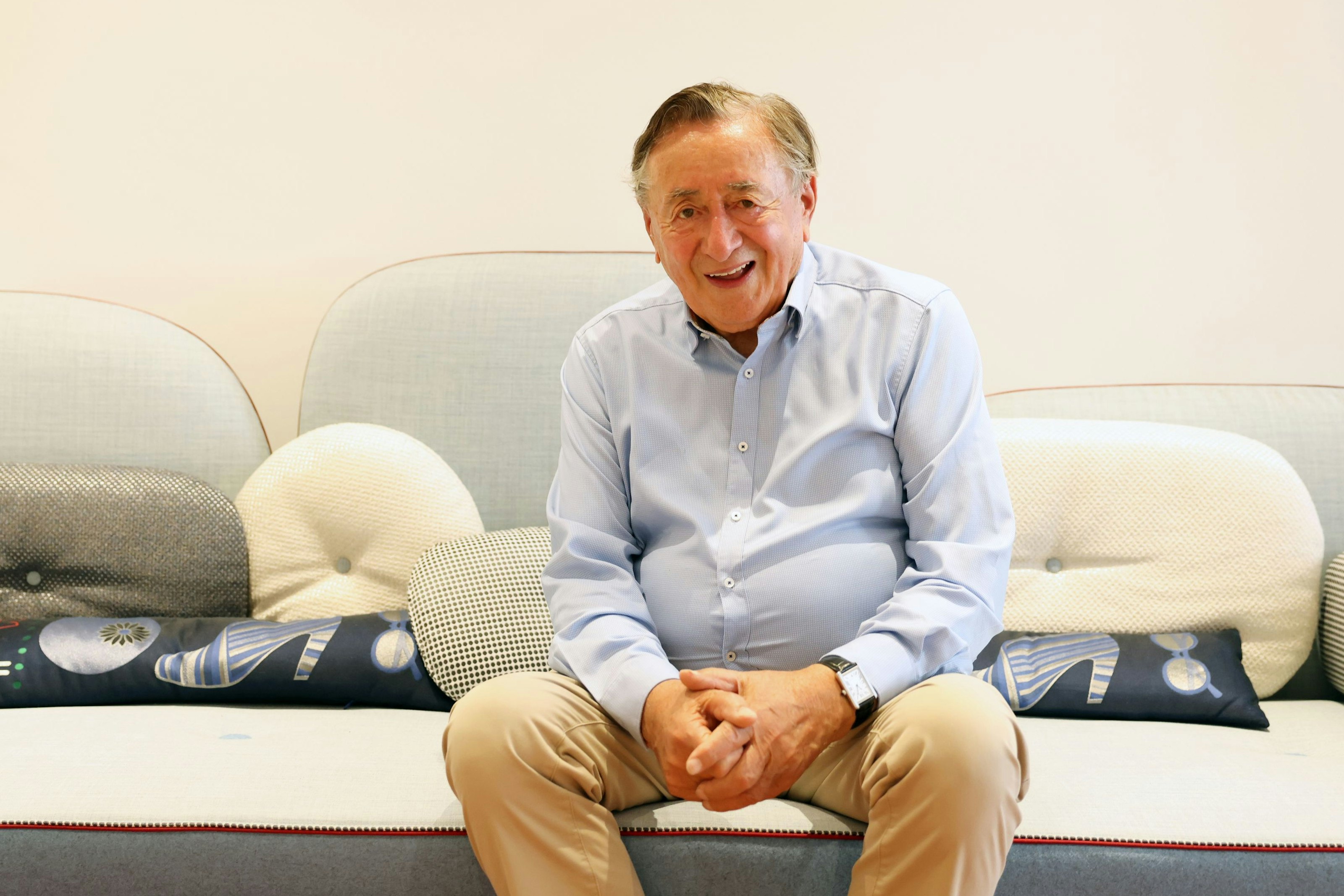 Richard Lugner auf Besuch im "Heute"-Büro