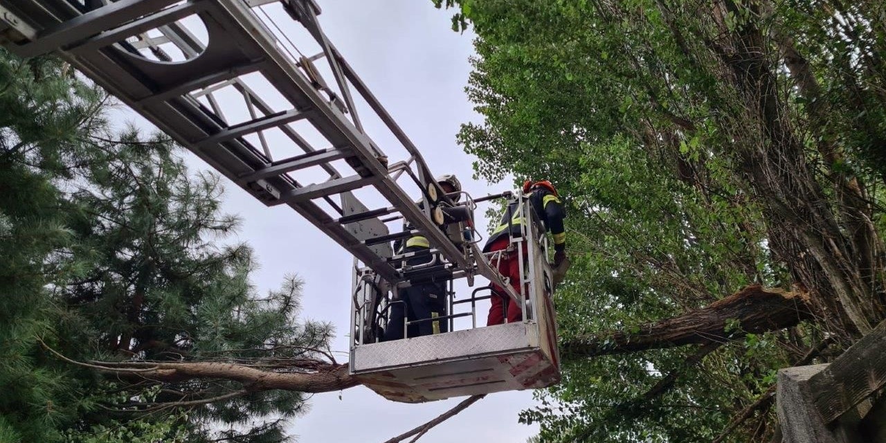 Heftige Unwetter im Bezirk Neunkirchen