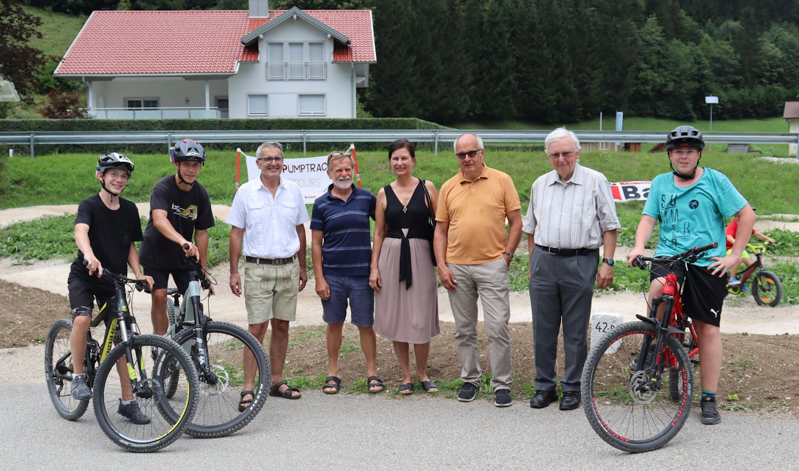 Bilder von der Eröffnung in Lunz am See.