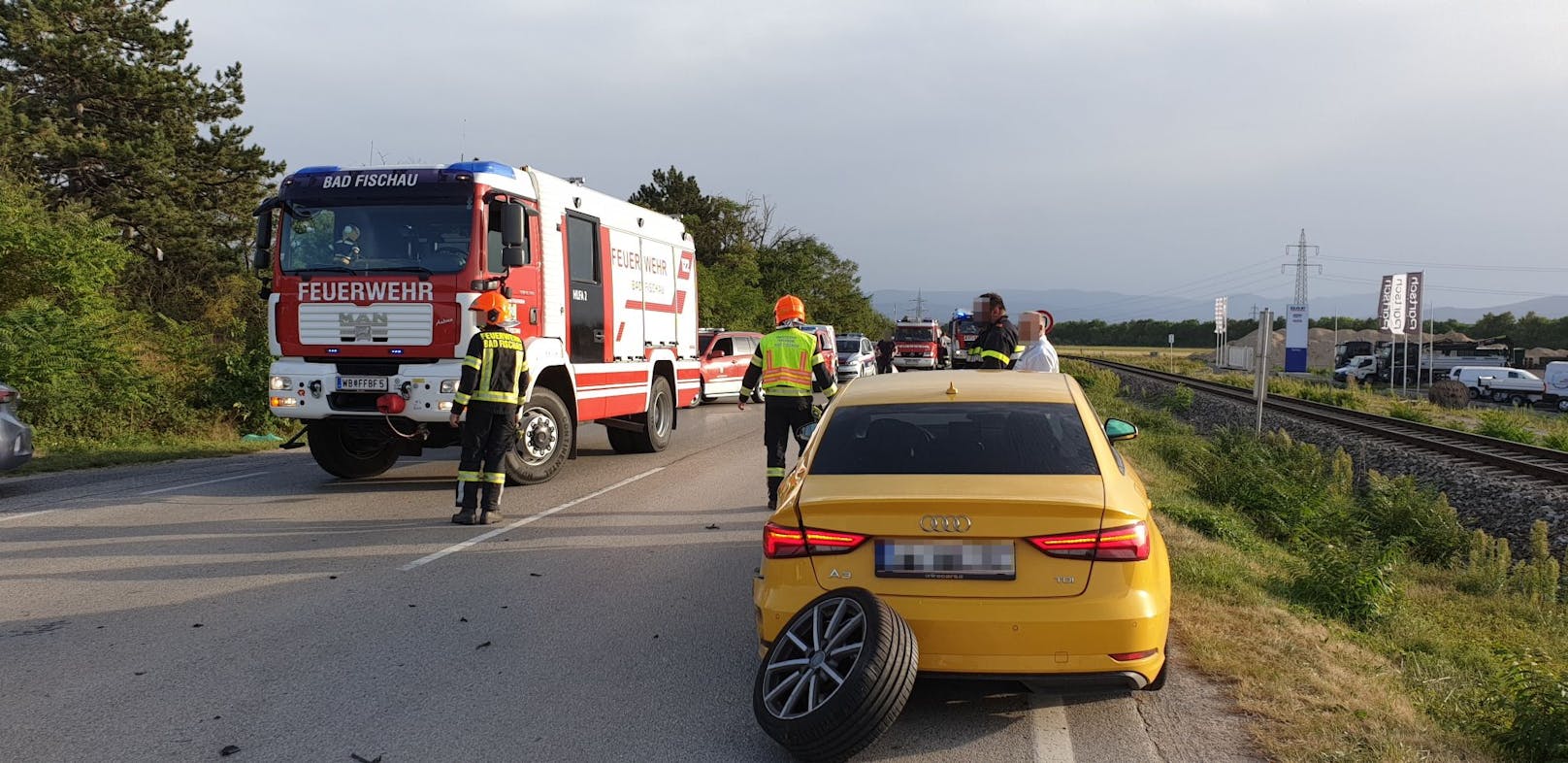 Mehrere Verletzte bei Unfall in Bad Fischau