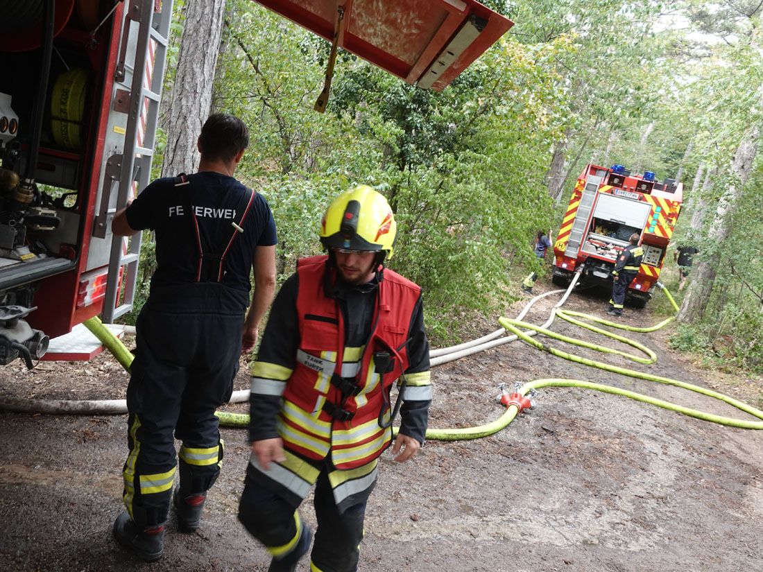 Waldbrand Bad Völsau