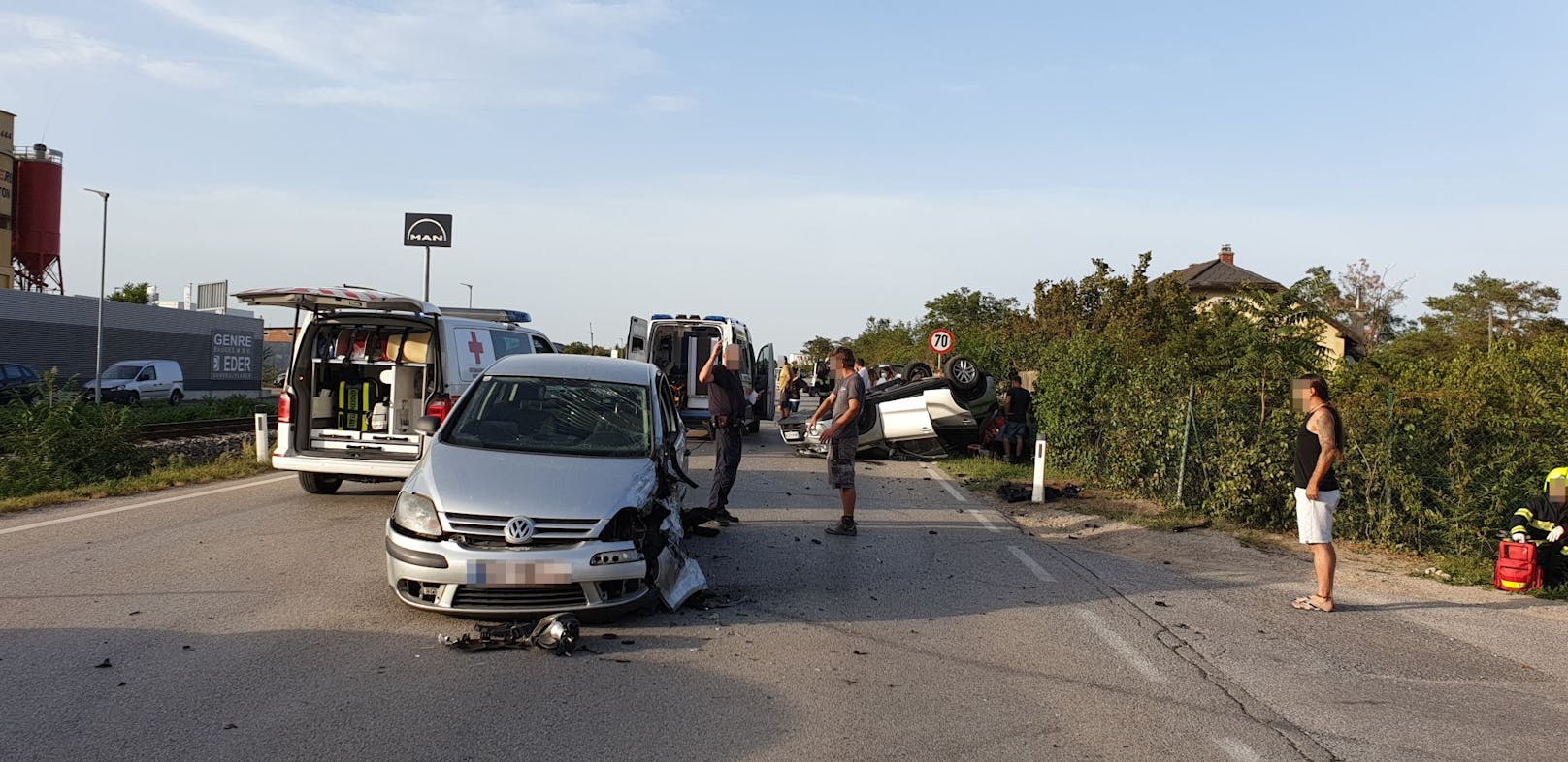 Mehrere Verletzte bei Unfall in Bad Fischau